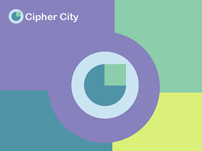 Cipher City brand cipher design illustrator logo nepal security