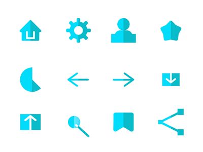 Basic UI Icons ui icon iconset logo