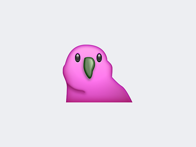 :partyparrot: emoji icon ios10 parrot party