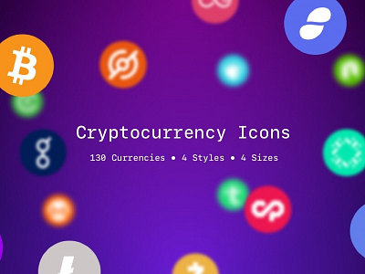 Cryptocurrency Icons Update