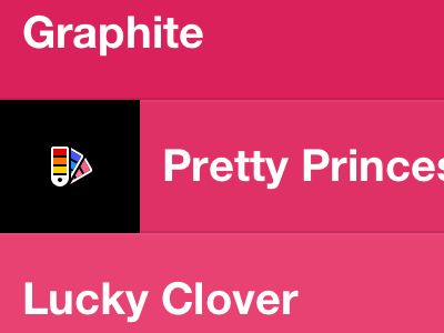 Pretty Princess clear icon ios iphone pink realmac theme ui