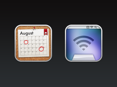 Cloud Calendar + Display Pad 128 app clean cut code cloud calendar display pad icon ipad