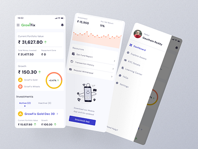 finance: mobile app