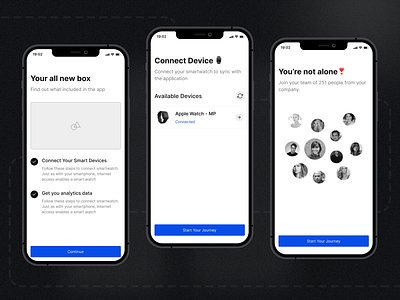 📱 ⌚ Connect Smart Watch | Mobile Wireframes mobile mobile ui