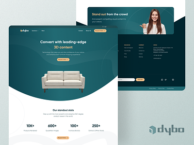 💻 Dybo.io Landing Page Design