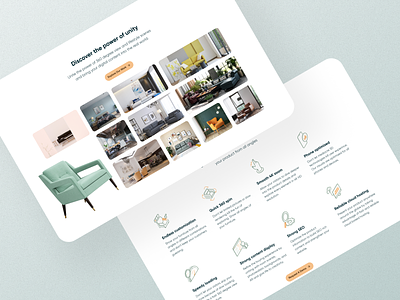 🪑 Our Work & Values | dybo | Figma design illustration our work ui ui design web website