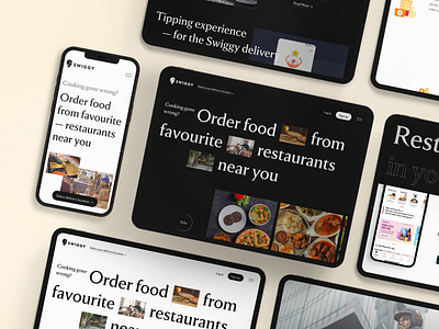 Swiggy Design UI Kit | Modern Typography Grid & Layout | Figma