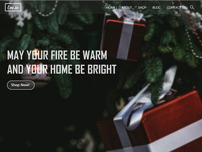 Christmas Eve design illustration ui web website