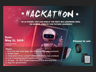 Hackathon Banner banner banner ad banner design design poster poster art poster design posters