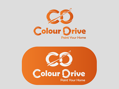 Logo for Colourdrive (A Painting Service Company) v.1 branding design icon illustration logo logo design logos logotype