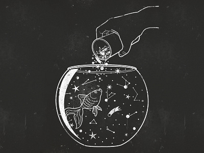 Space's Goldfish - Poster