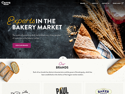 Initial concept for Baked Goods Distributor bakery brands bread concept food ingredients photography pizzeria restaurant rustic sketch typography