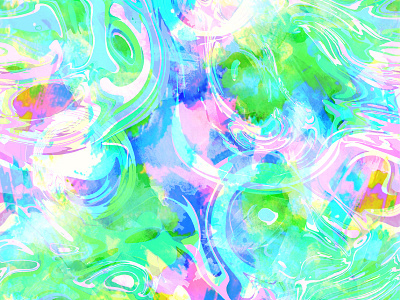 Abstract Watercolor Pattern