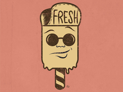 Ice Creamers / Fresh character chill cool design fresh glass hat ice icecream illustration summer sweet