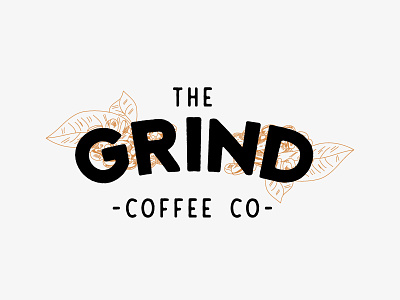 The Grind Coffee Co / #ThirtyLogos branding coffee shop logo challenge logo design thirtylogo thirtylogos
