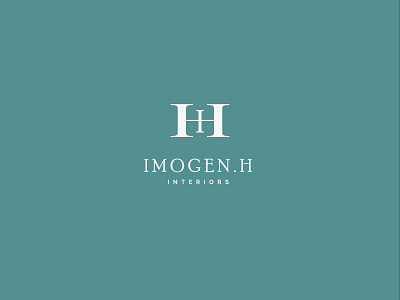 Imogen.H Interiors animation brand design brand identity branding community logo logo a day logo challange logo design packaging photography website