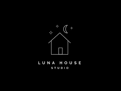 Luna House Studio | Logo a day animation animation apparel apparel brand design brand design brand identity brand identity branding branding logo logo logo a day logo a day logo challenge logo challenge logo design logo design packaging packaging photography photography studio studio