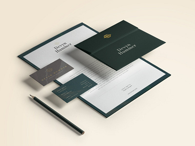 Final brand design for Devyn Hummer brand design brand identity branding graphic design print design stationary design