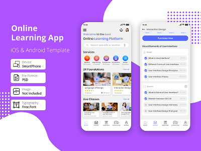 Online Learning Platform Mobile App