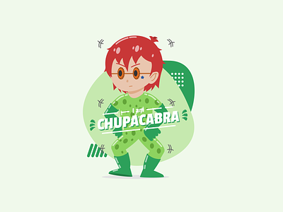 I am Chupacabra! anime idolmaster illustration vector illustration