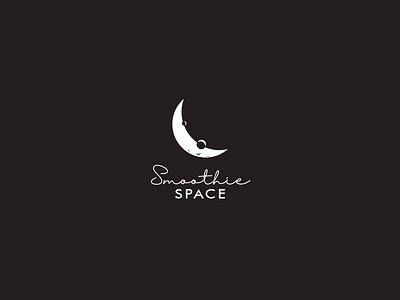 Smoothie Space branding design identity logo simple