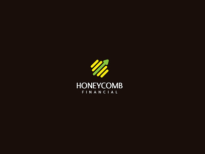 Honeycomb Financial branding design identity logo simple