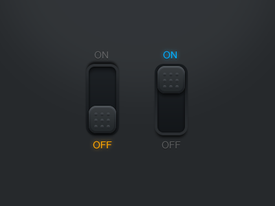 Switch black button gradient practice seven switch