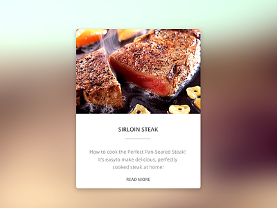 Steak info seven steak ui