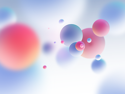 Bubbles blur bubble bubbles dof gradient