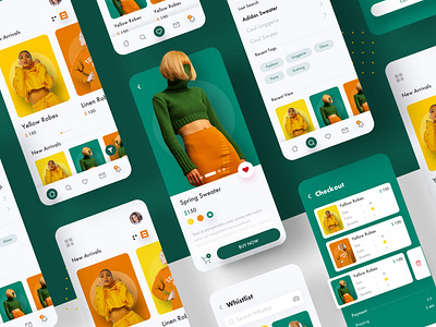 E-commarce Fashion App Collection