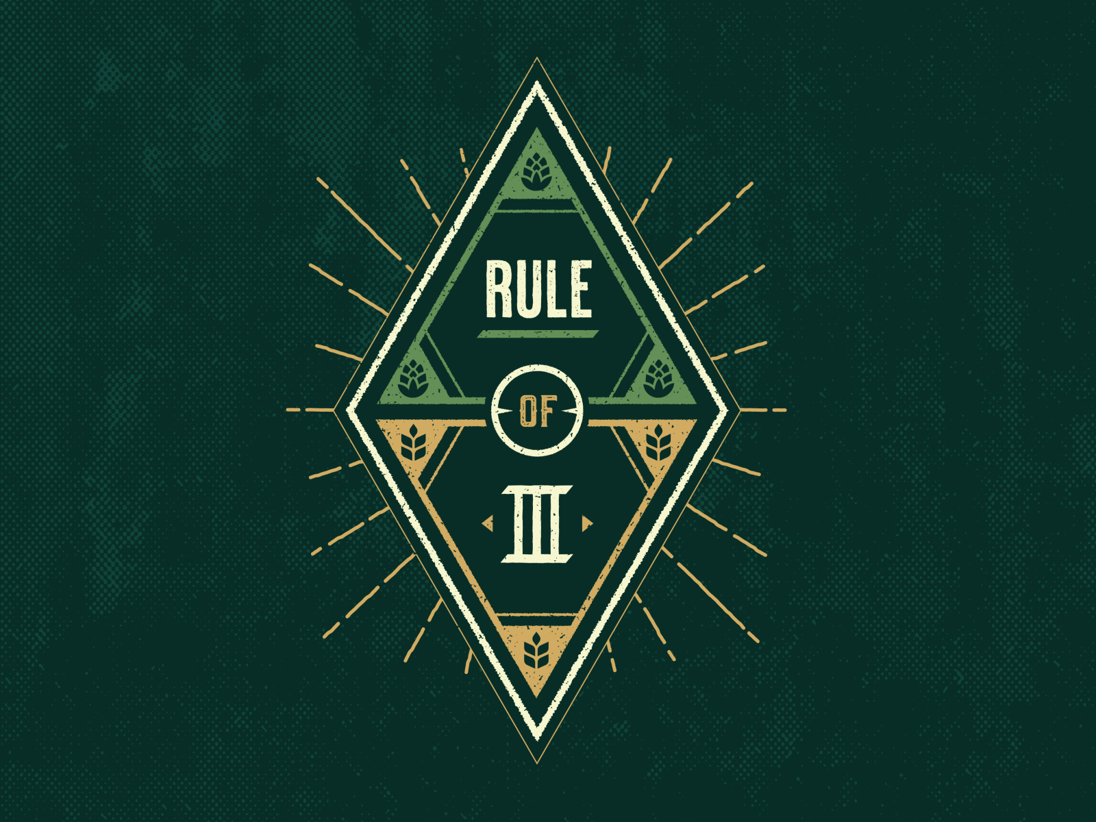 Rule of 3 by Andrew Willoughby on Dribbble