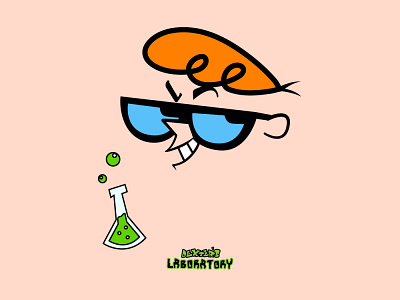 Dexter's Laboratory adobe illustrator cartoon character design design design of the day designing dexter dribbble favourite favourite cartoon illustration vector