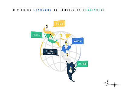 United By Designing designing language unites world