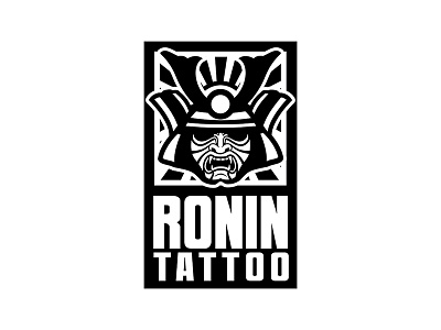 Ronin Tattoo design graphicdesign japan japanese logo logodesign ronin samurai tattoo tattoos tattoostudio wintrygrey