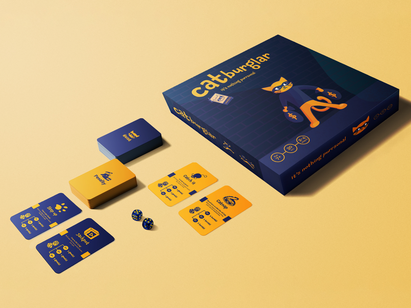 Download Catburglar Board Game Mockup by Alexandria Moore on Dribbble