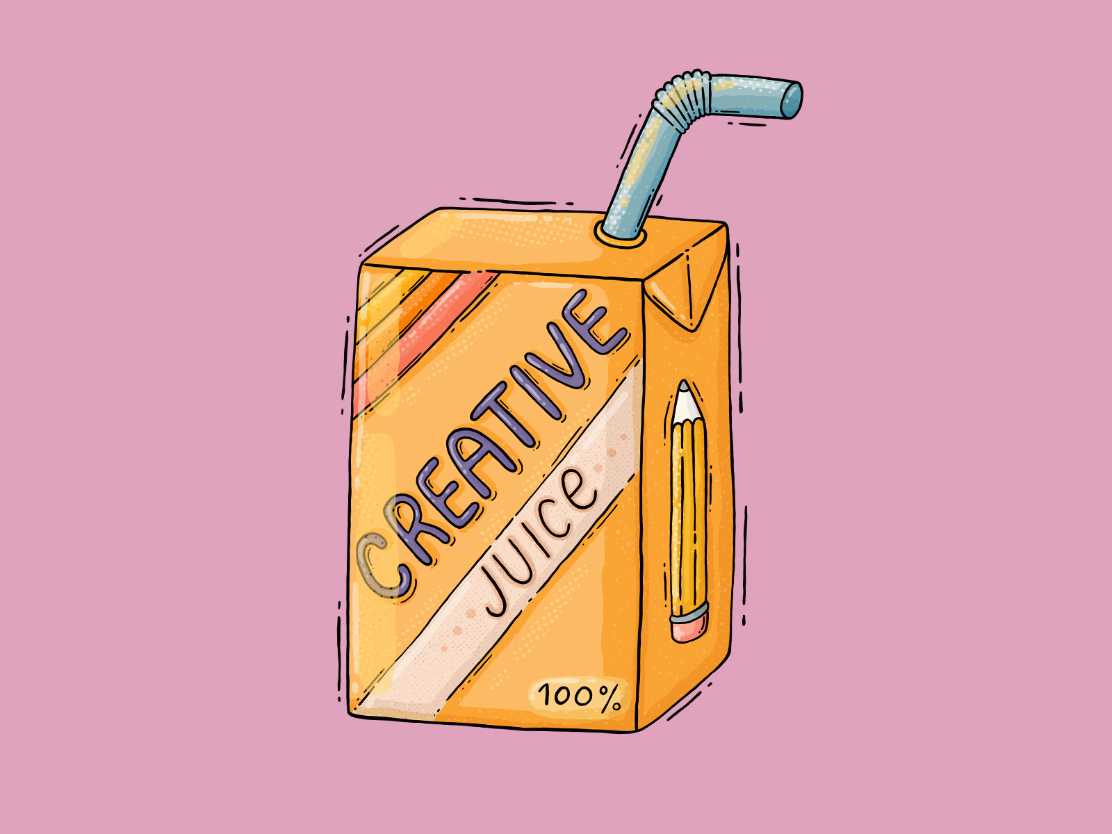 Creative juice by Tania Tania on Dribbble