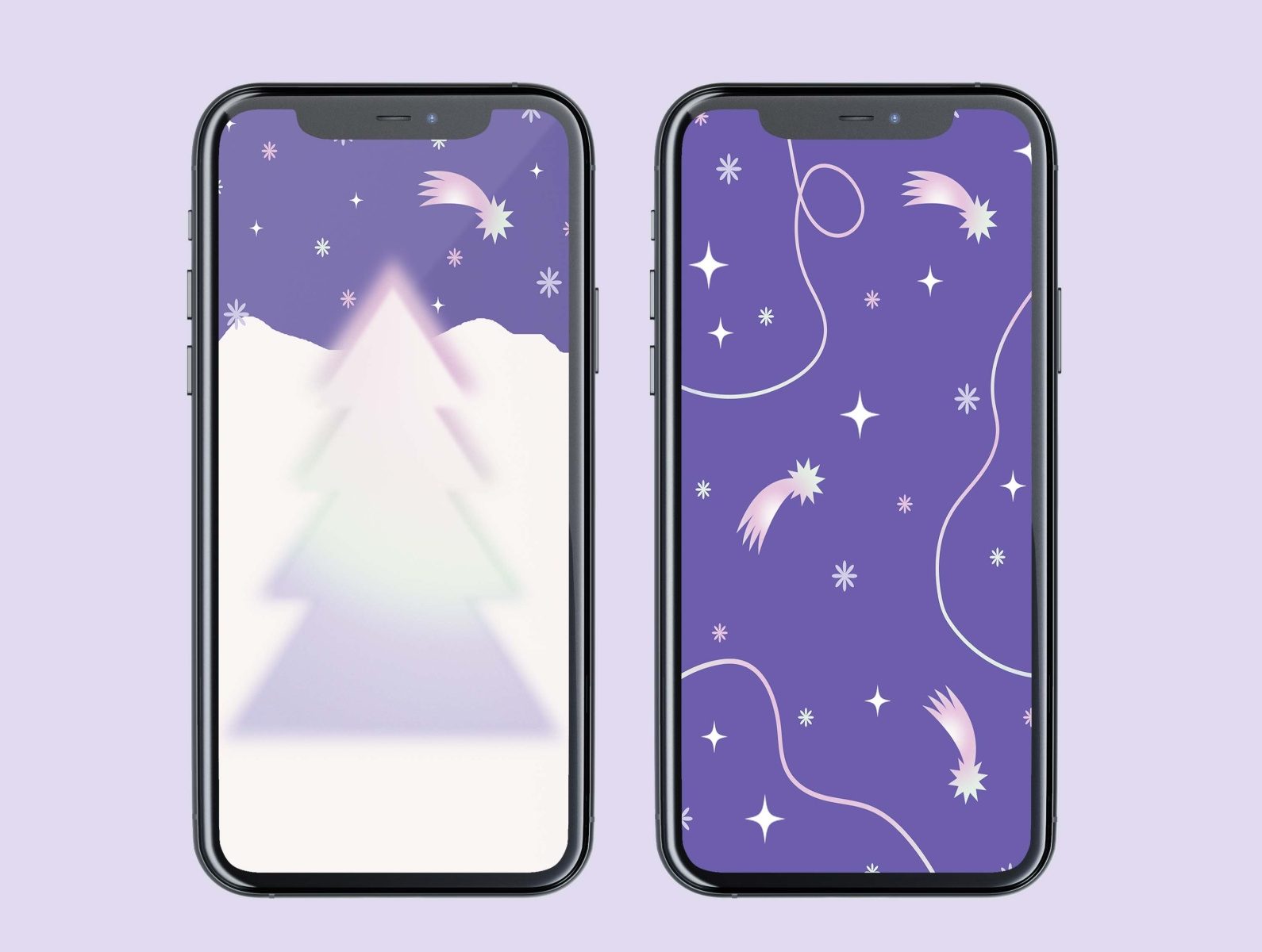 Christmas wallpapers by Klaudia Polak on Dribbble