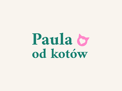 Paula od kotów | logo | branding