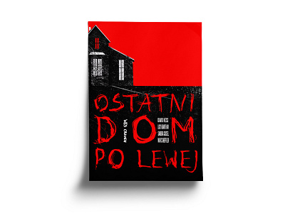 POSTER - WES CRAVEN - Ostatni dom po lewej horror illustration poster posters