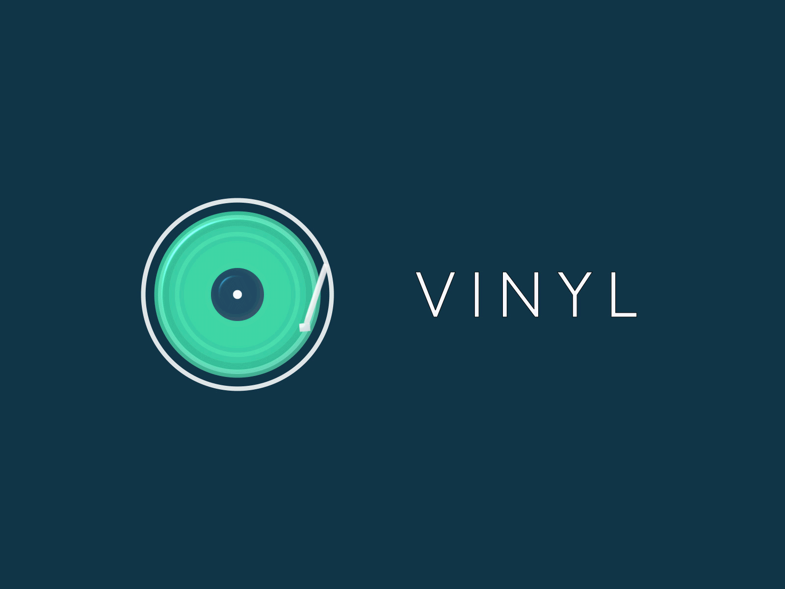 Vinyl icon/animation by Jess Jaimes on Dribbble