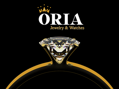 ORIA - Jewelry & watches art work branding creative design illustration jewelry logo design photography ui ux watches