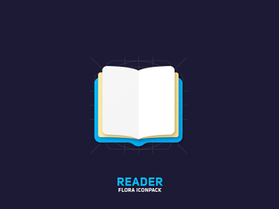 Book Material Icon : Flora IconPack android book creative design google material icon icons illustration logo material material design material icon material ui