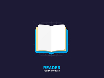 Book Material Icon : Flora IconPack android book creative design google material icon icons illustration logo material material design material icon material ui