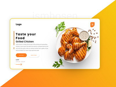 Food | Restaurant Webpage Design