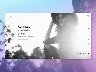 Fashion Cover | Landing Page
