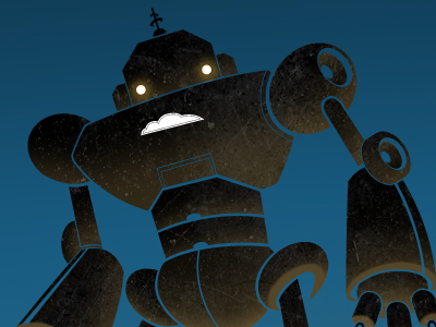 Giant Step Films cartoon character film graphic design illustration logo robot web