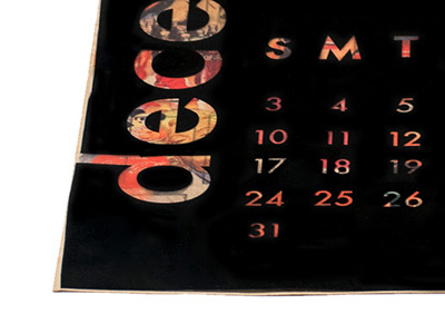 Vintage Calendar advertising calendar calendardesign design typography vintage