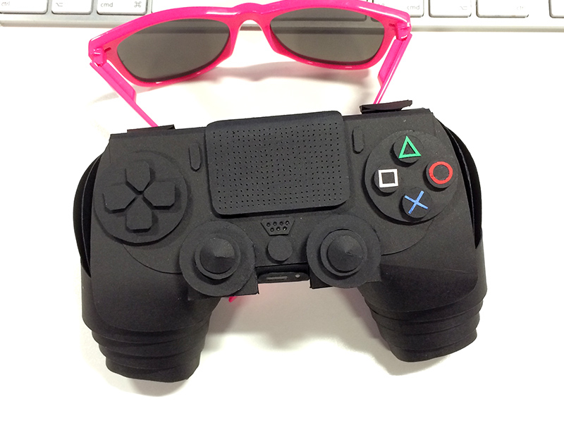 Papercraft DualShock 4 by Tom Kiss on Dribbble