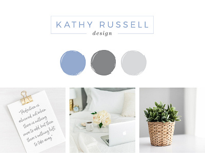 Kathy Russell Design - Branding + Website branding custom graphics interior designer personal branding squarespace web design