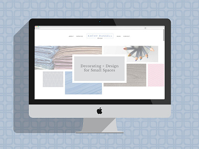 Website Design for Interior Designer branding personal branding web design